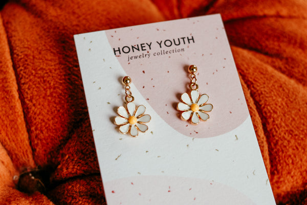 "Sun Child" stud earrings